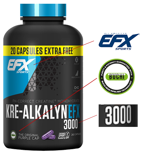 EFX Kre-Alkalyn Original - Merkmale