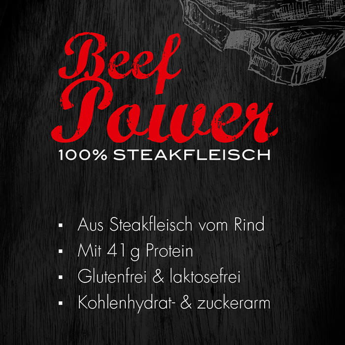 My Supps Beef Power 100% Steak Snack