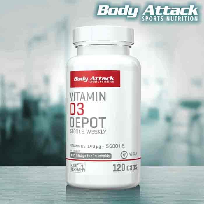 BODY ATTACK Vitamin D3 Depot