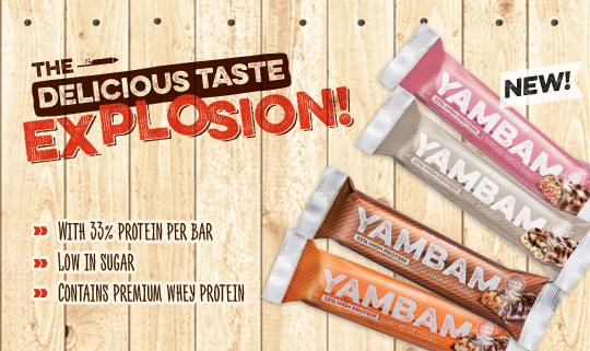 YAMBAM Proteinriegel - High Protein Bar
