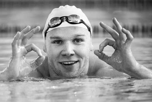 <b>Kai Schirmer</b>, Body Attack Athlet und Profi-Rettungsschwimmer - kai-schwimm