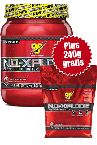 BSN N.O.-XPLODE 3.0 - 1kg + gratis 240g