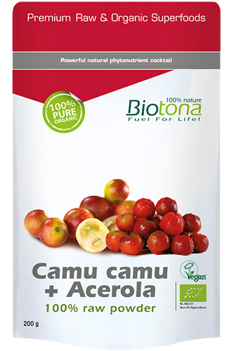 Biotona Camu camu + Acerola raw powder - 200g
