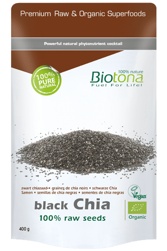 Biotona Chia Seeds 100% Raw Seeds - 400g