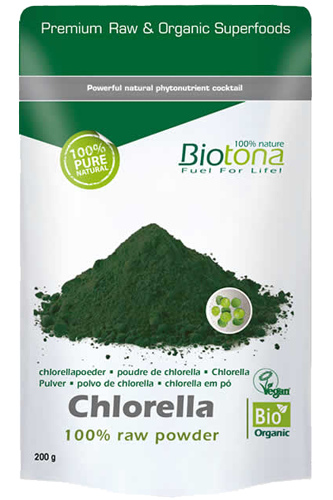 Biotona Chlorella raw powder - 200g