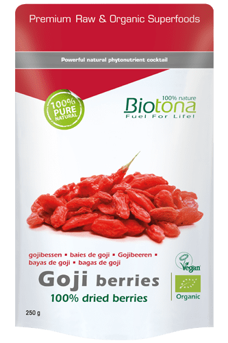 Biotona Goji Berries 100% Organic - 250g