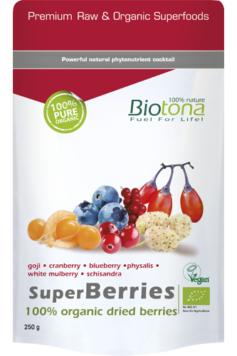 Biotona Superberries 100% Organic - 250g