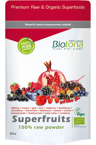 Biotona Superfruits 100% Raw Powder – 200g