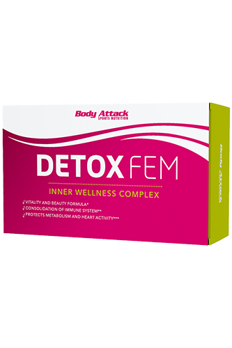 BODY ATTACK Detox FEM - 60 Caps