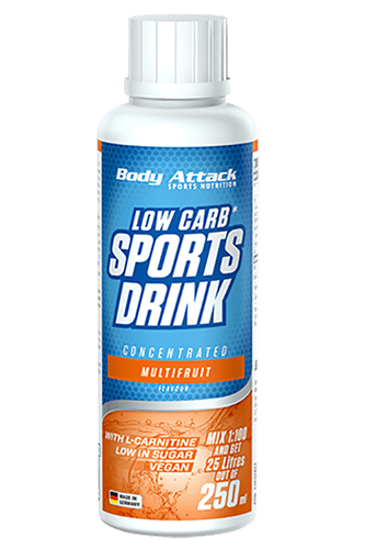 Body Attack Low-Carb* Sports Drink - 250ml