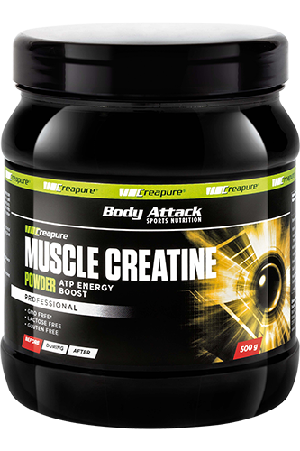 Body Attack Muscle Creatin (Creapure) - 500g  remaining stock