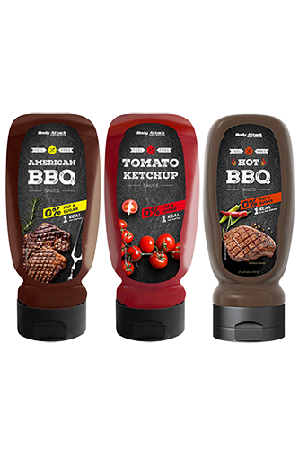 Body Attack Sauces - 320g 3er Pack