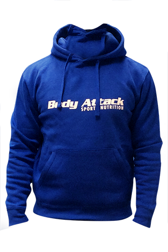 BODY ATTACK Sports Nutrition Hoodie - blue