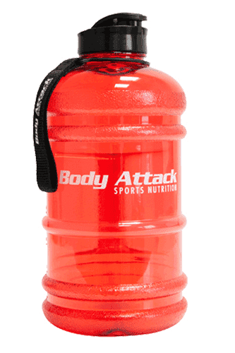 Body Attack Sports Nutrition Water Bottle XXL red - 2,2 Liter