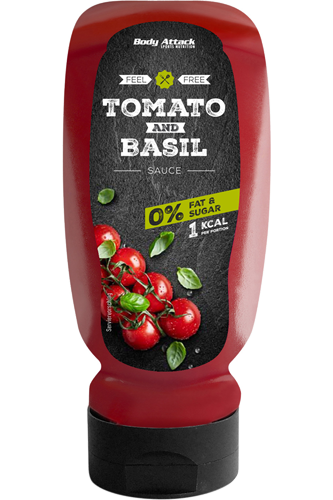 Body Attack Tomato & Basil Sauce - 320ml Restposten