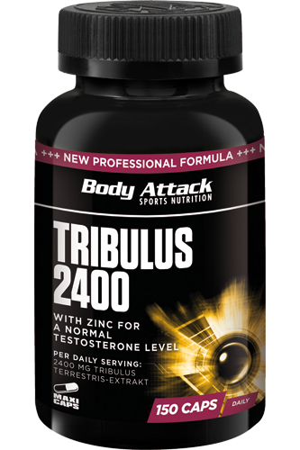 Body Attack Tribulus Terrestris 2400 - 150 Maxi-Caps remaining stock