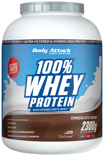 Body Attack 100% Whey Protein - 2,3kg