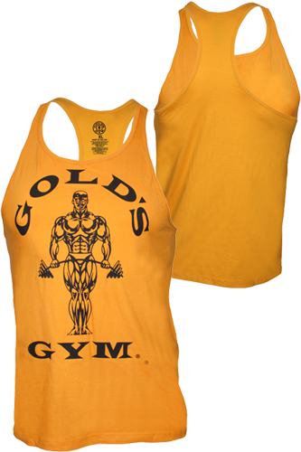 Gold´s Gym Stringer Tank Muscle Joe Premium Gold