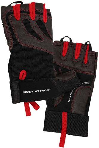 BODY ATTACK Sports Nutrition Trainingshandschuhe Deluxe