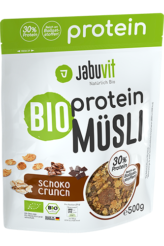 JabuVit Bio Protein-Müsli Schoko-Crunch 500g