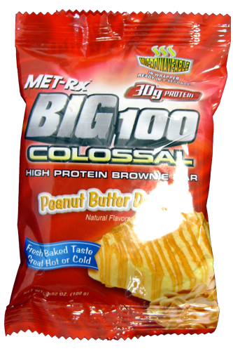 MET-Rx Big 100 Colossal Brownie Bar 100g