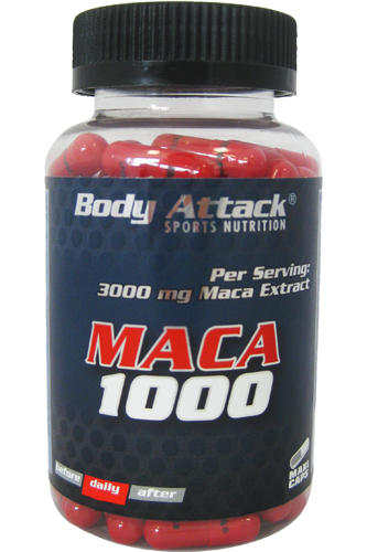 BODY ATTACK Maca 1000 - 90 Caps