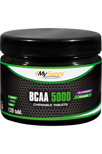 My Supps BCAA 5000 Chewable Tablets 120 Tabs