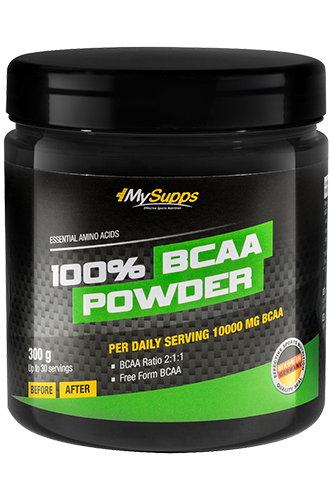 My Supps 100% BCAA Powder - 300g