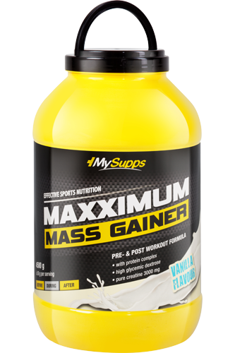 My Supps Maxximum Mass Gainer - 4500g remaining stock