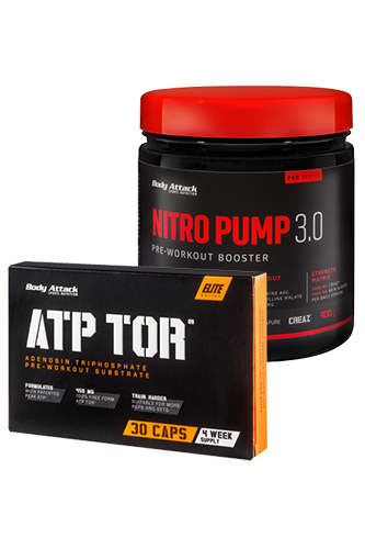 NOX ATTACK Pack: Nitro Pump 3.0 - 400g + ATP TOR