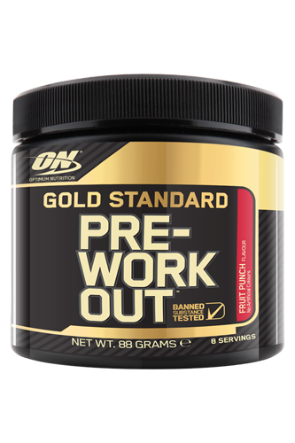 Optimum Nutrition Gold Standard Pre Workout Fruit Punch - 88g Probe