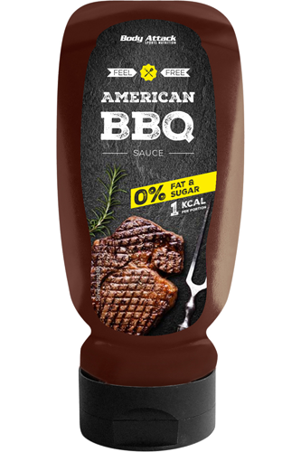 Body Attack American BBQ Sauce - 320ml