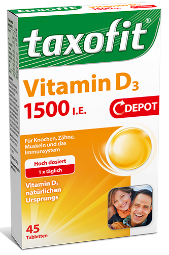 Taxofit Vitamin D3 1500 - 45 Tabletten
