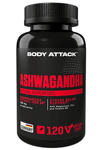 BODY ATTACK ASHWAGANDHA - 120 Caps