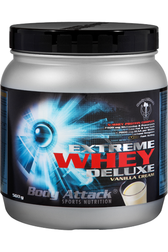 Body Attack Extreme Whey Deluxe 500g Aktion