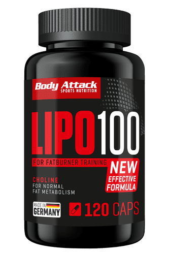 Body Attack LIPO 100 - 120er Dose Restposten