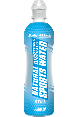 Body Attack Natural Sports Water - 500 ml Restposten
