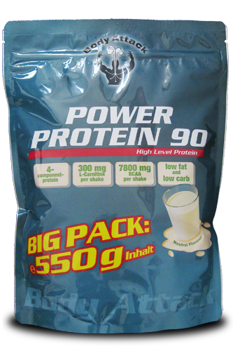 Body Attack Power Protein 90 Big Pack 550g neutral