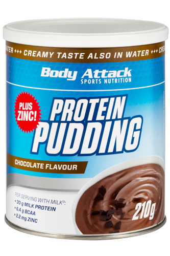 BODY ATTACK Protein Pudding Caramel Toffee Flavour - 210g Restposten