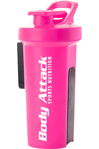 Body Attack Sports Nutrition GA Shaker+ neon pink - 1000 ml