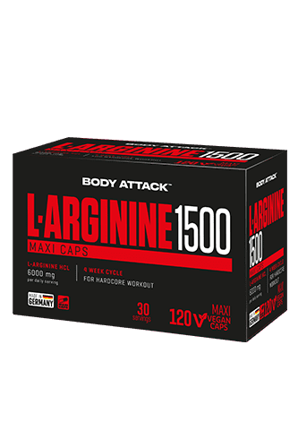 Body Attack L-ARGININE 1500 - 120 Maxi Caps