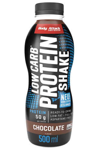 Body Attack Low-Carb* Protein Shake - 500ml Restposten