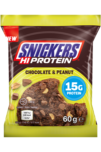 MARS incorporated Snickers High Protein Cookie Chocolate Peanut - 60 g