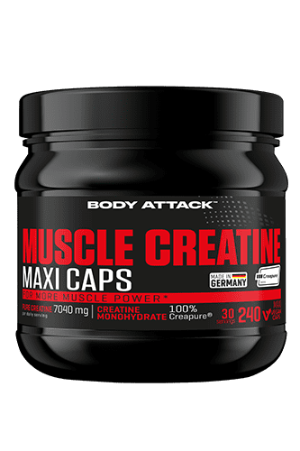 Body Attack MUSCLE CREATINE (CREAPURE®) - 240 Maxi-Caps