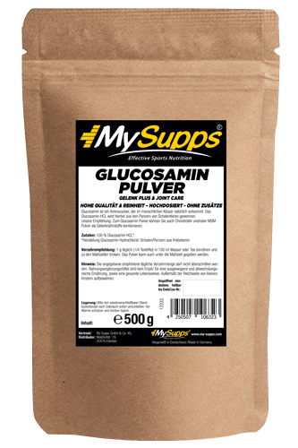 My Supps Glucosamin Pulver - 500g