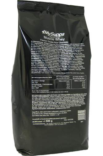 My Supps Muscle Whey - 500g remaining stock