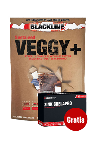 Sinob Veggy + Veganes Protein 900g + 60 Caps Zink Chelapro gratis