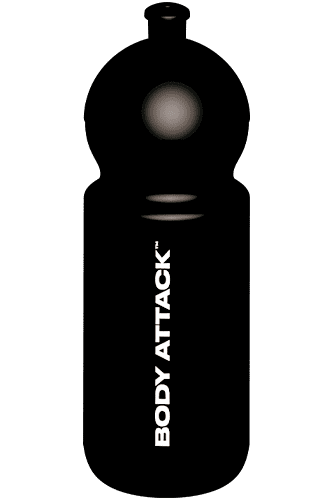 Body Attack Sports Nutrition Trinkflasche schwarz - 500 ml