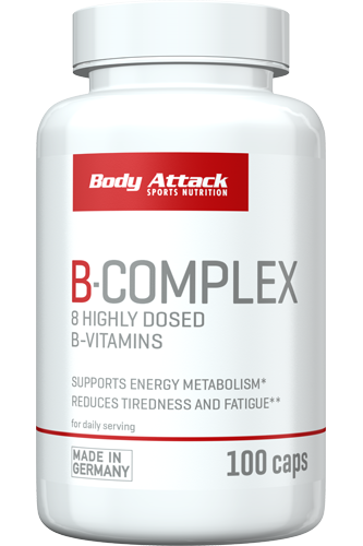 Body Attack Vitamin B-Complex - 100 Caps