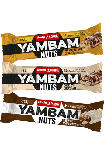 BODY ATTACK YAMBAM NUTS Variety Pack - 3er Pack